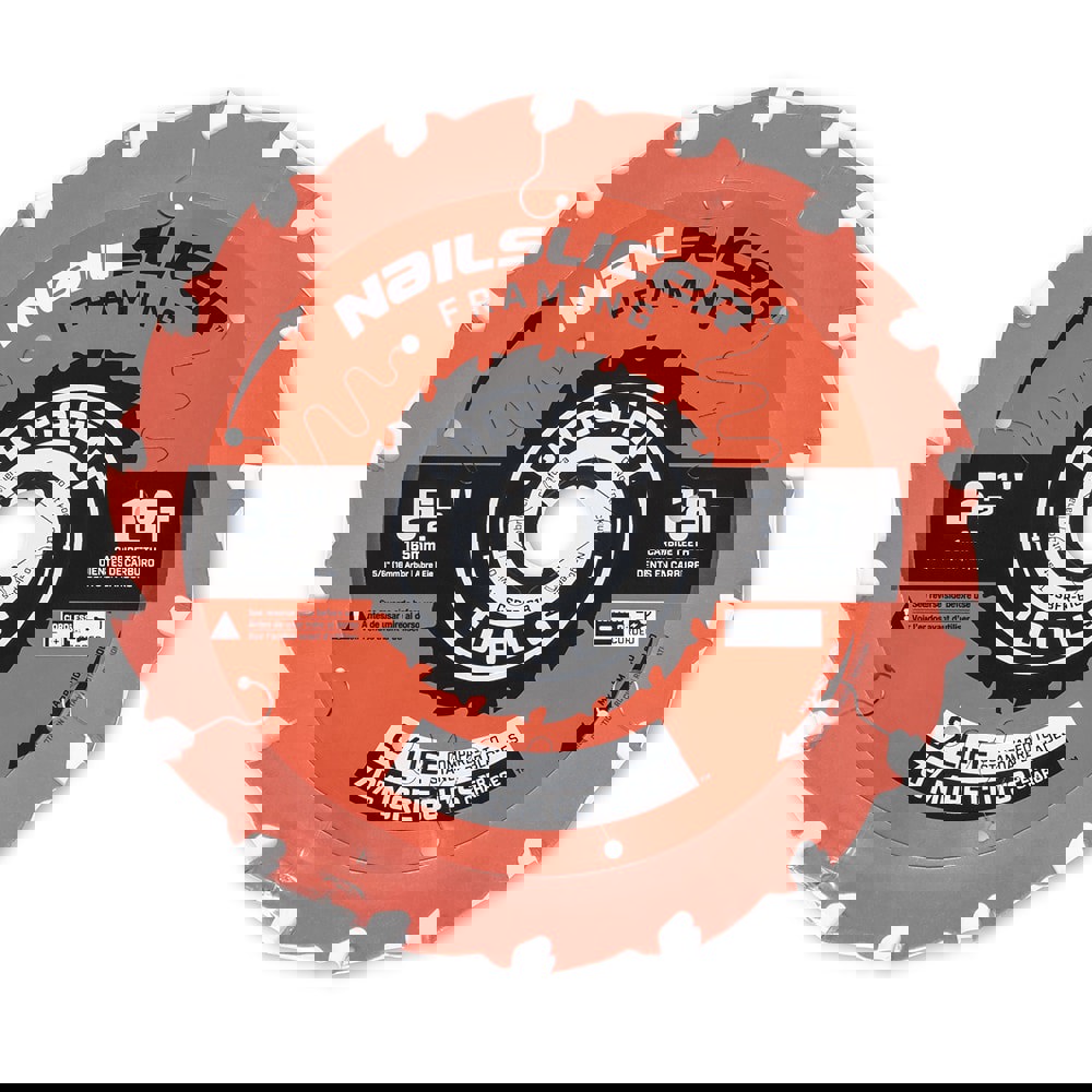 Wet & Dry Cut Saw Blade: 6-1/2